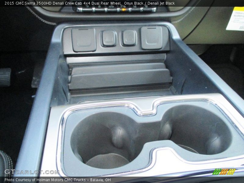 Onyx Black / Denali Jet Black 2015 GMC Sierra 3500HD Denali Crew Cab 4x4 Dual Rear Wheel