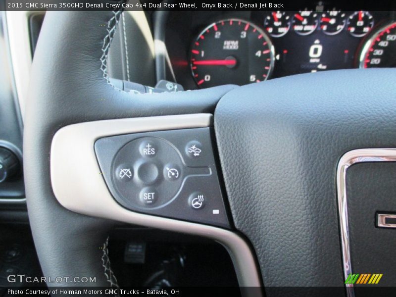 Onyx Black / Denali Jet Black 2015 GMC Sierra 3500HD Denali Crew Cab 4x4 Dual Rear Wheel