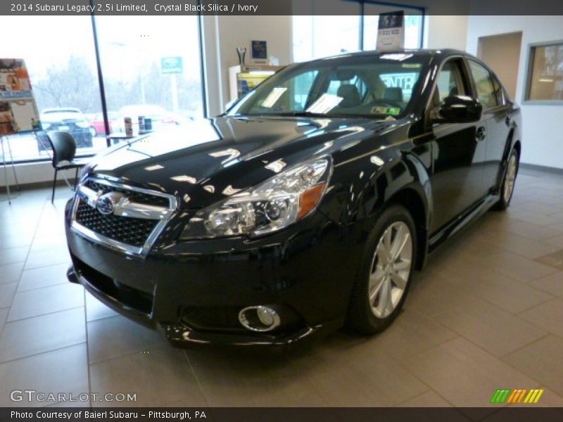 Crystal Black Silica / Ivory 2014 Subaru Legacy 2.5i Limited