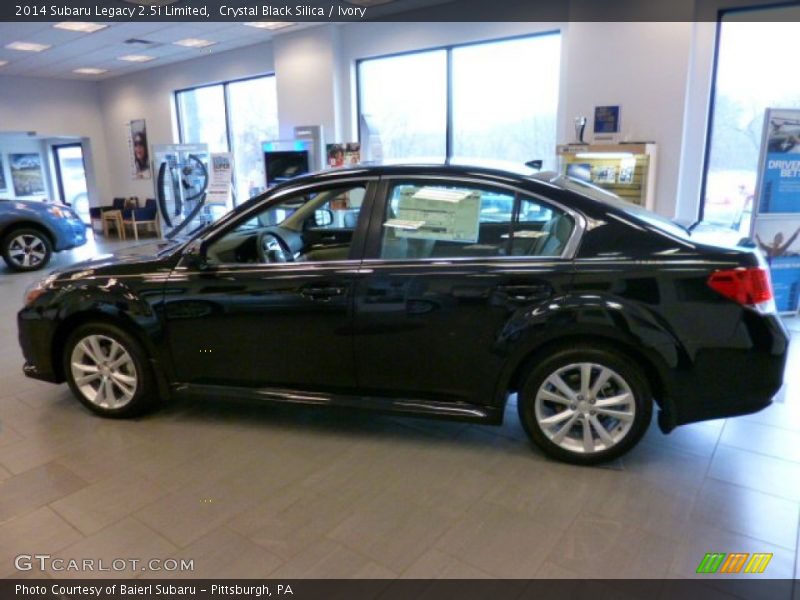 Crystal Black Silica / Ivory 2014 Subaru Legacy 2.5i Limited