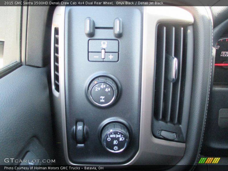 Onyx Black / Denali Jet Black 2015 GMC Sierra 3500HD Denali Crew Cab 4x4 Dual Rear Wheel