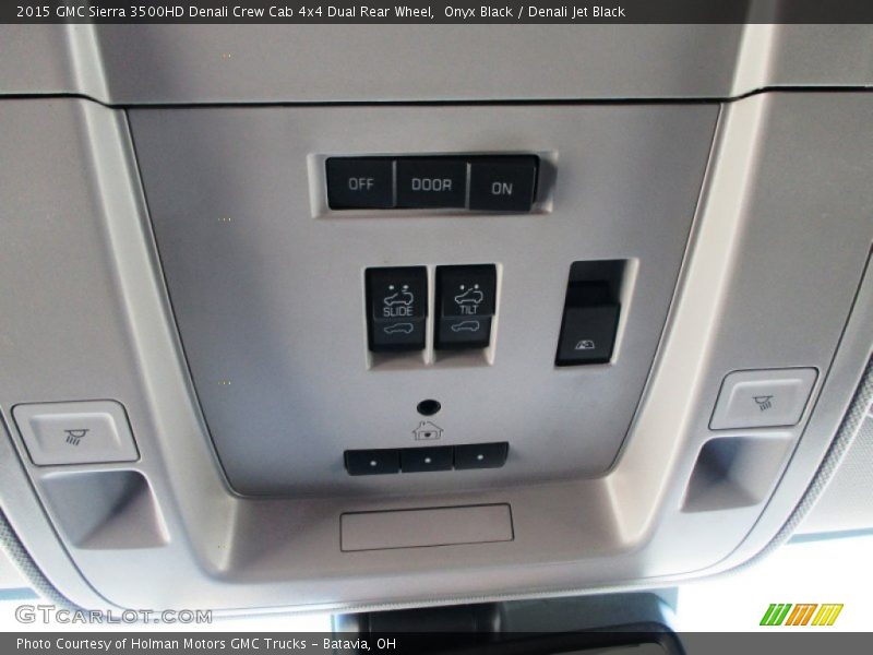 Onyx Black / Denali Jet Black 2015 GMC Sierra 3500HD Denali Crew Cab 4x4 Dual Rear Wheel