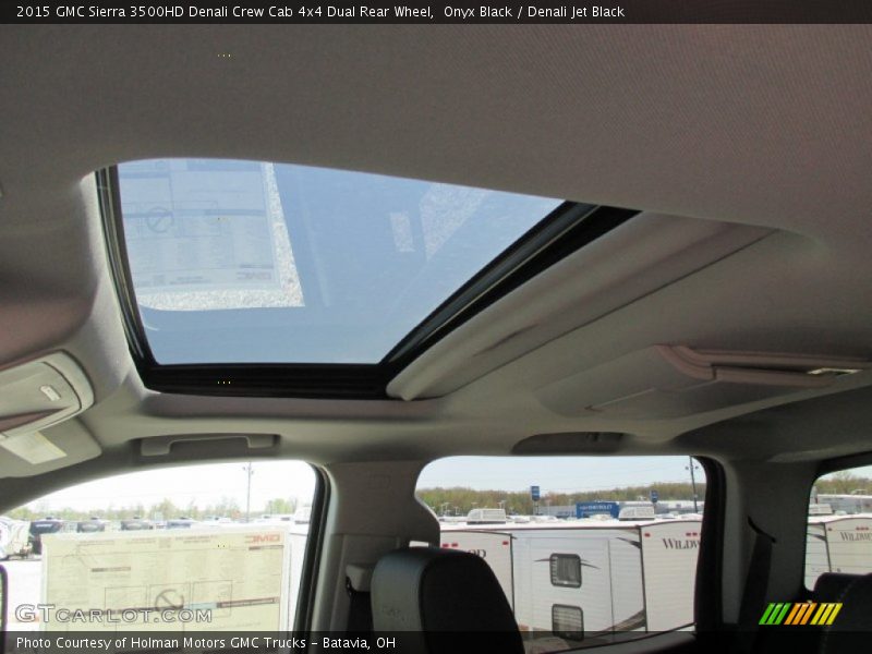 Onyx Black / Denali Jet Black 2015 GMC Sierra 3500HD Denali Crew Cab 4x4 Dual Rear Wheel