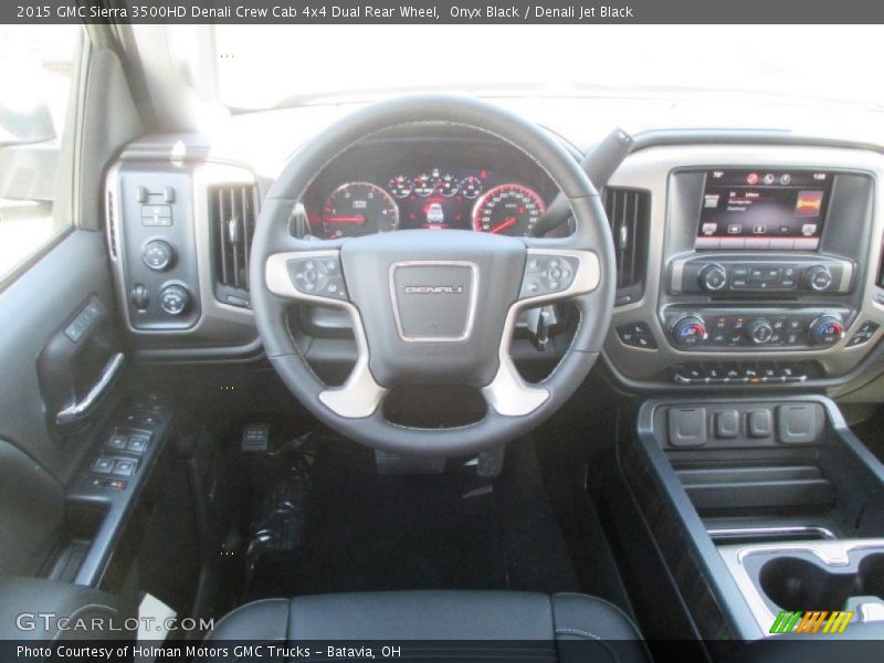 Onyx Black / Denali Jet Black 2015 GMC Sierra 3500HD Denali Crew Cab 4x4 Dual Rear Wheel