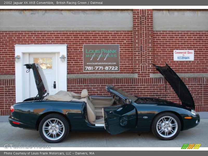 British Racing Green / Oatmeal 2002 Jaguar XK XK8 Convertible