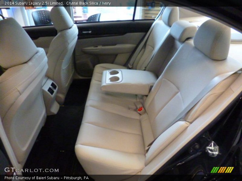 Crystal Black Silica / Ivory 2014 Subaru Legacy 2.5i Limited