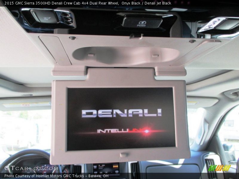 Onyx Black / Denali Jet Black 2015 GMC Sierra 3500HD Denali Crew Cab 4x4 Dual Rear Wheel