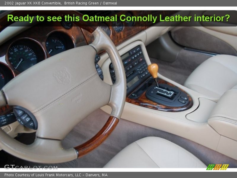 British Racing Green / Oatmeal 2002 Jaguar XK XK8 Convertible