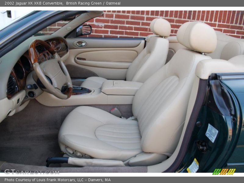 British Racing Green / Oatmeal 2002 Jaguar XK XK8 Convertible