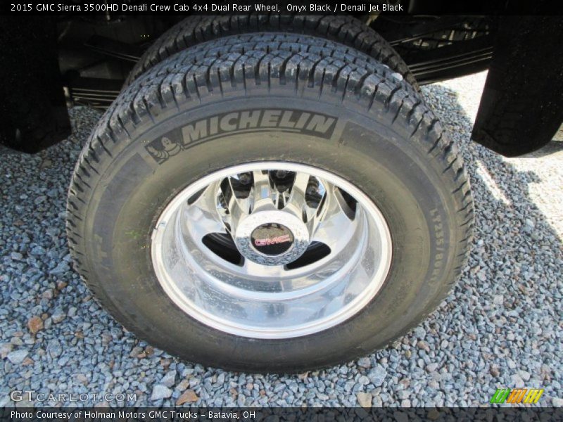  2015 Sierra 3500HD Denali Crew Cab 4x4 Dual Rear Wheel Wheel