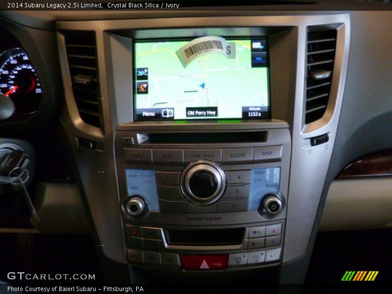 Crystal Black Silica / Ivory 2014 Subaru Legacy 2.5i Limited