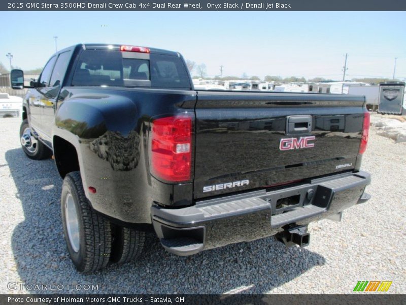  2015 Sierra 3500HD Denali Crew Cab 4x4 Dual Rear Wheel Onyx Black