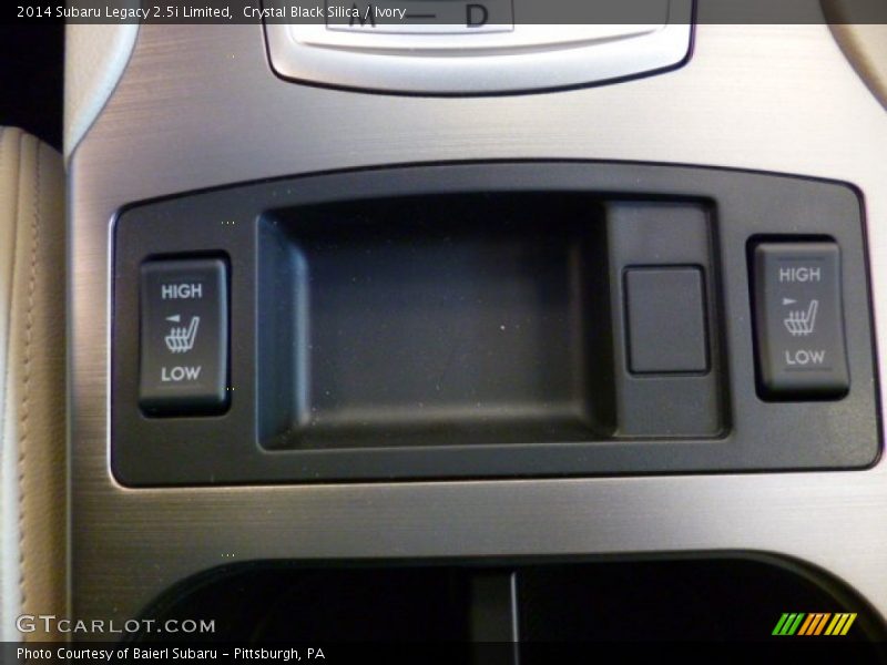 Crystal Black Silica / Ivory 2014 Subaru Legacy 2.5i Limited