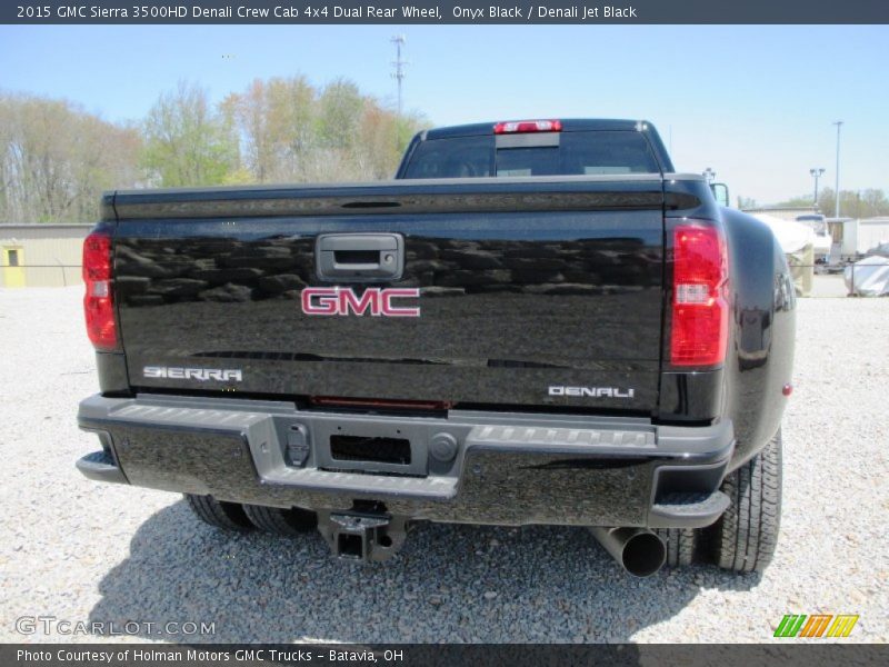Onyx Black / Denali Jet Black 2015 GMC Sierra 3500HD Denali Crew Cab 4x4 Dual Rear Wheel