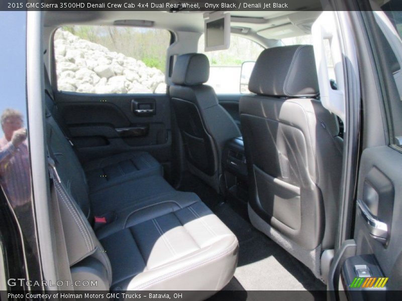 Onyx Black / Denali Jet Black 2015 GMC Sierra 3500HD Denali Crew Cab 4x4 Dual Rear Wheel