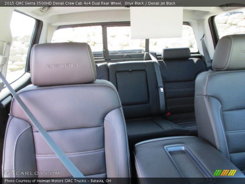 Onyx Black / Denali Jet Black 2015 GMC Sierra 3500HD Denali Crew Cab 4x4 Dual Rear Wheel