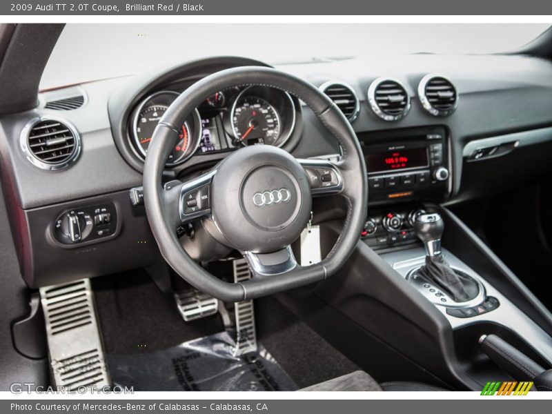 Dashboard of 2009 TT 2.0T Coupe