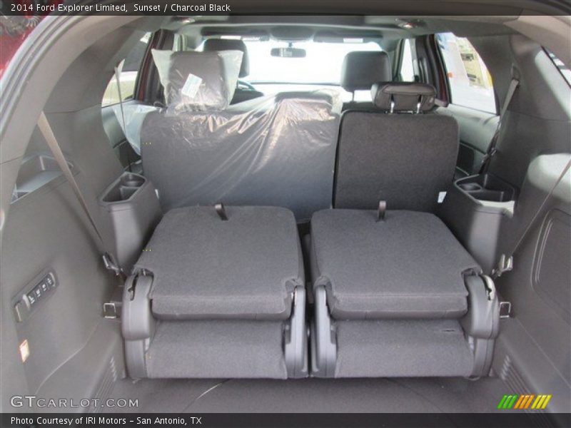 Sunset / Charcoal Black 2014 Ford Explorer Limited
