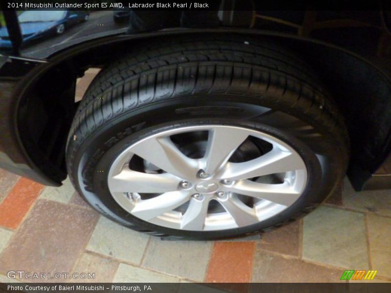 Labrador Black Pearl / Black 2014 Mitsubishi Outlander Sport ES AWD