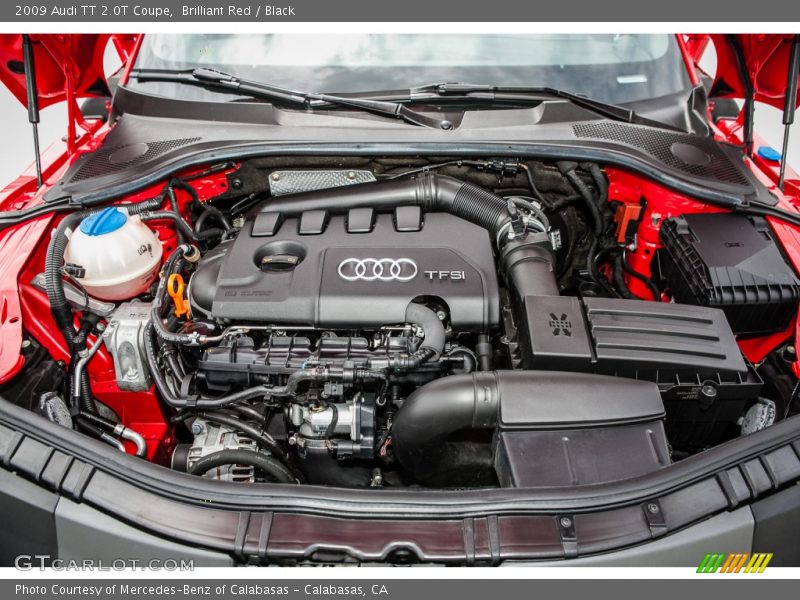  2009 TT 2.0T Coupe Engine - 2.0 Liter FSI Turbocharged DOHC 16-Valve VVT 4 Cylinder