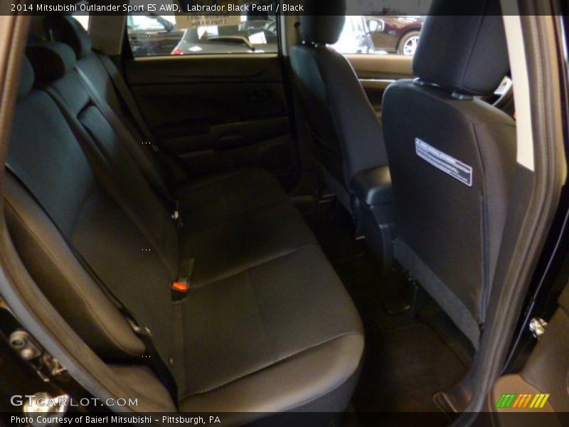Labrador Black Pearl / Black 2014 Mitsubishi Outlander Sport ES AWD