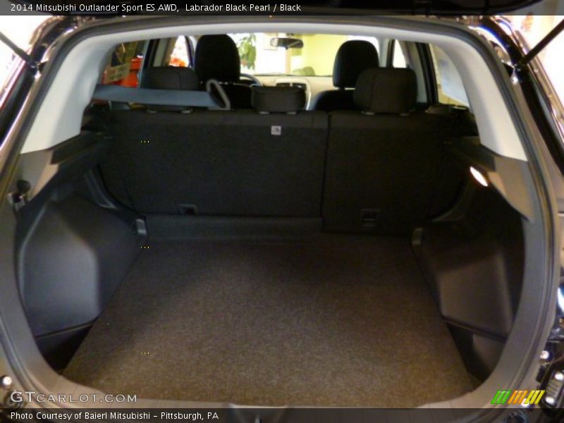Labrador Black Pearl / Black 2014 Mitsubishi Outlander Sport ES AWD