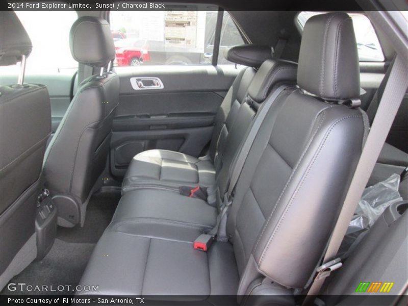 Sunset / Charcoal Black 2014 Ford Explorer Limited