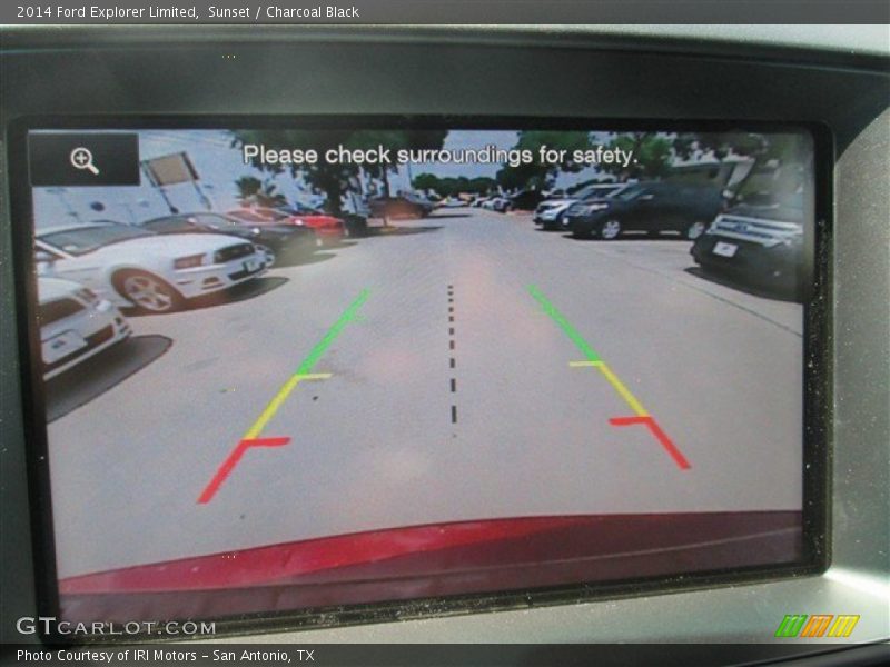 Sunset / Charcoal Black 2014 Ford Explorer Limited