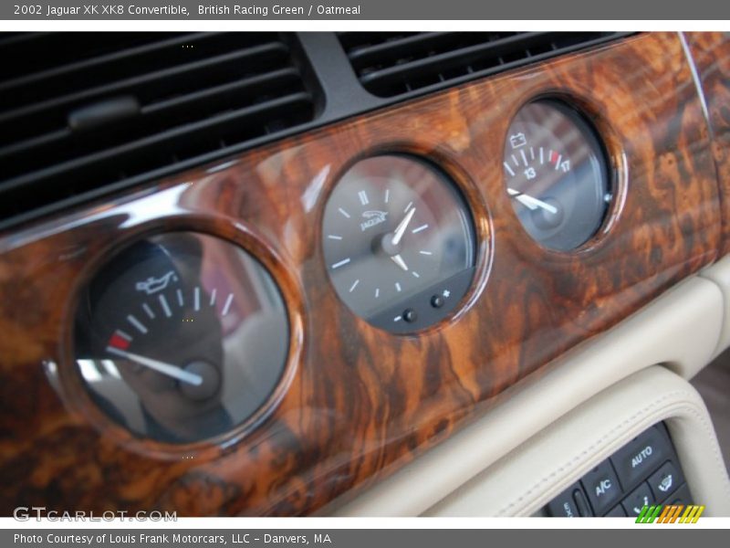 British Racing Green / Oatmeal 2002 Jaguar XK XK8 Convertible