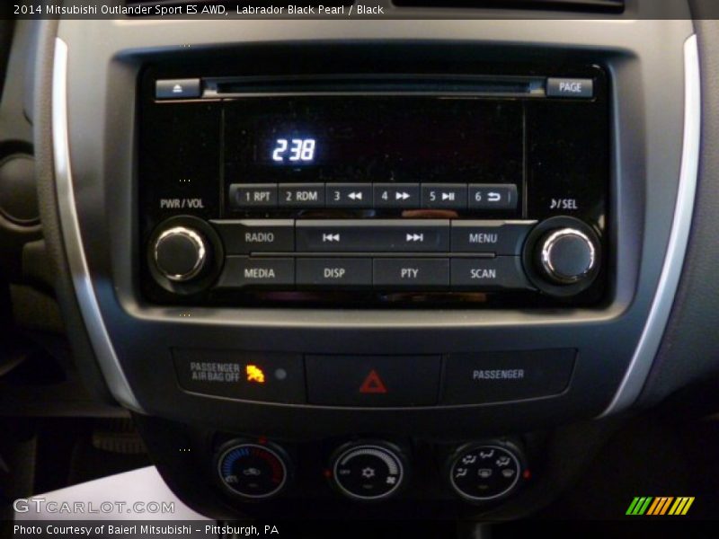 Audio System of 2014 Outlander Sport ES AWD