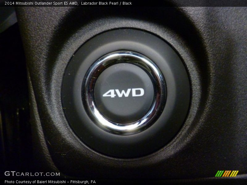 Controls of 2014 Outlander Sport ES AWD