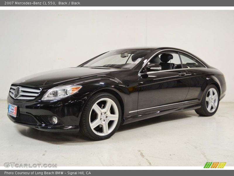 Black / Black 2007 Mercedes-Benz CL 550