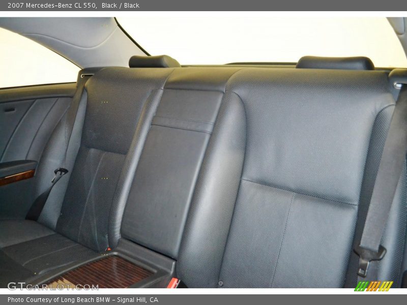 Black / Black 2007 Mercedes-Benz CL 550