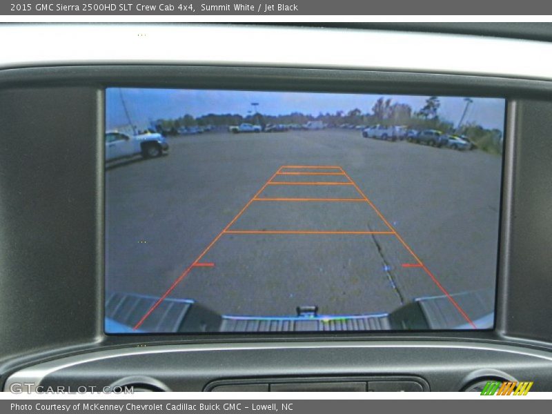 Summit White / Jet Black 2015 GMC Sierra 2500HD SLT Crew Cab 4x4