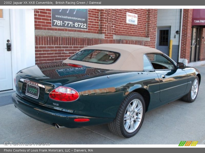 British Racing Green / Oatmeal 2002 Jaguar XK XK8 Convertible