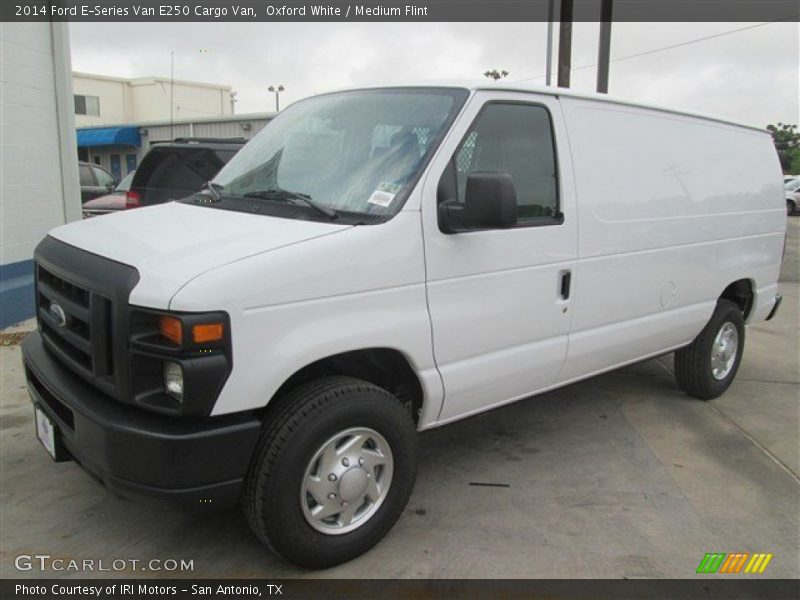 Oxford White / Medium Flint 2014 Ford E-Series Van E250 Cargo Van