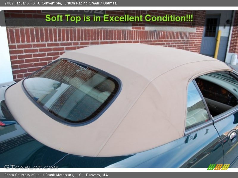 British Racing Green / Oatmeal 2002 Jaguar XK XK8 Convertible