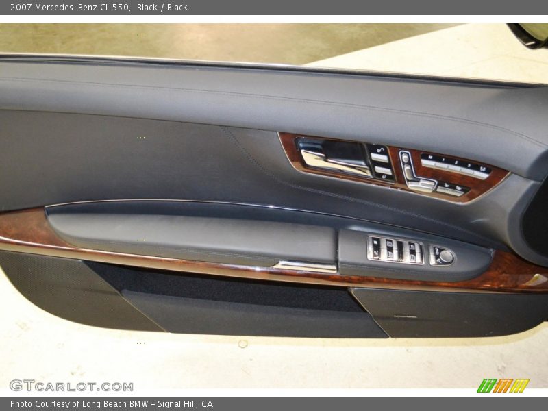 Black / Black 2007 Mercedes-Benz CL 550