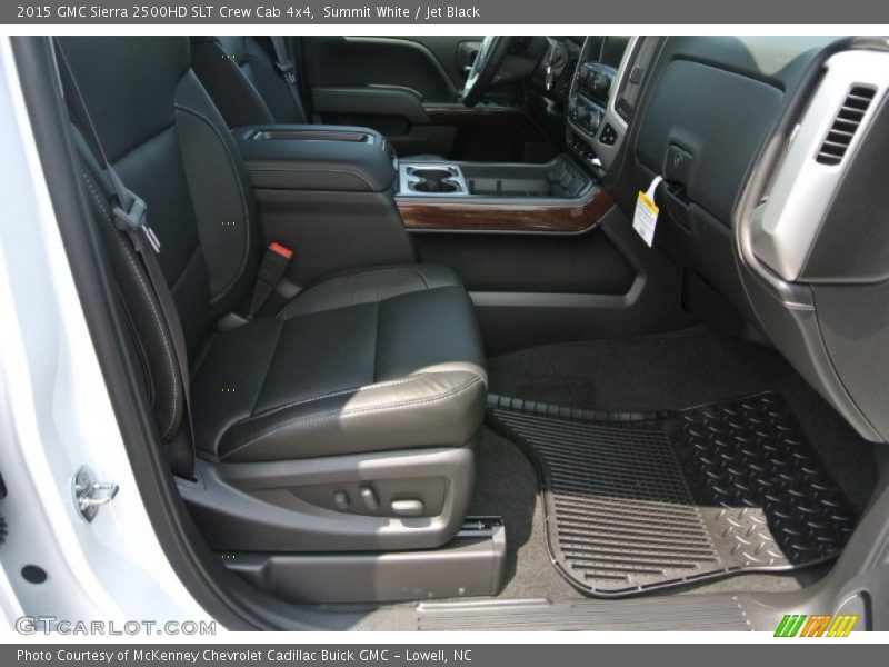 Summit White / Jet Black 2015 GMC Sierra 2500HD SLT Crew Cab 4x4