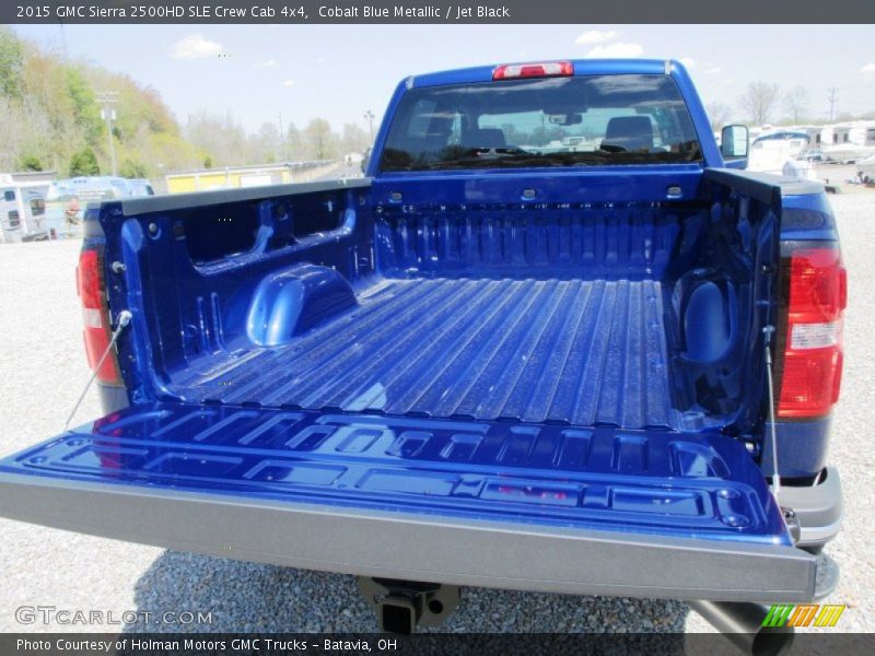 Cobalt Blue Metallic / Jet Black 2015 GMC Sierra 2500HD SLE Crew Cab 4x4