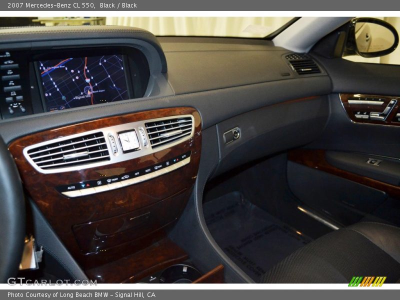 Black / Black 2007 Mercedes-Benz CL 550