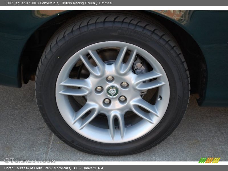British Racing Green / Oatmeal 2002 Jaguar XK XK8 Convertible