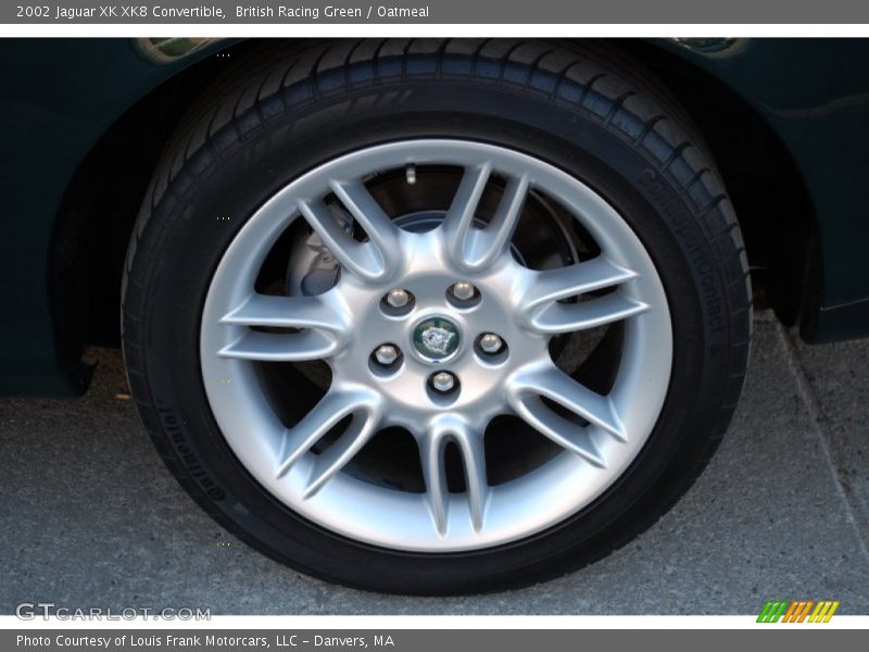 British Racing Green / Oatmeal 2002 Jaguar XK XK8 Convertible