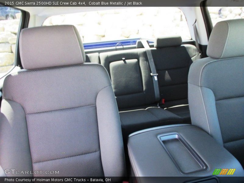 Cobalt Blue Metallic / Jet Black 2015 GMC Sierra 2500HD SLE Crew Cab 4x4