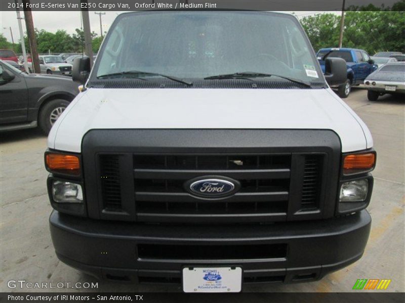 Oxford White / Medium Flint 2014 Ford E-Series Van E250 Cargo Van