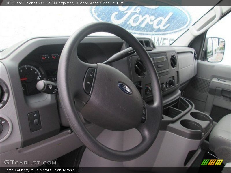 Oxford White / Medium Flint 2014 Ford E-Series Van E250 Cargo Van