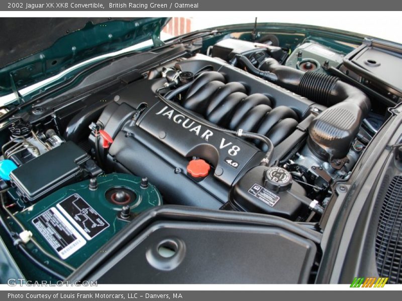 British Racing Green / Oatmeal 2002 Jaguar XK XK8 Convertible