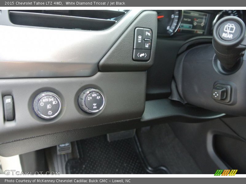 White Diamond Tricoat / Jet Black 2015 Chevrolet Tahoe LTZ 4WD