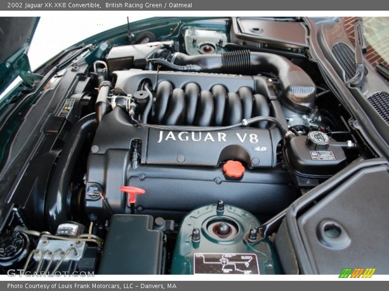 British Racing Green / Oatmeal 2002 Jaguar XK XK8 Convertible