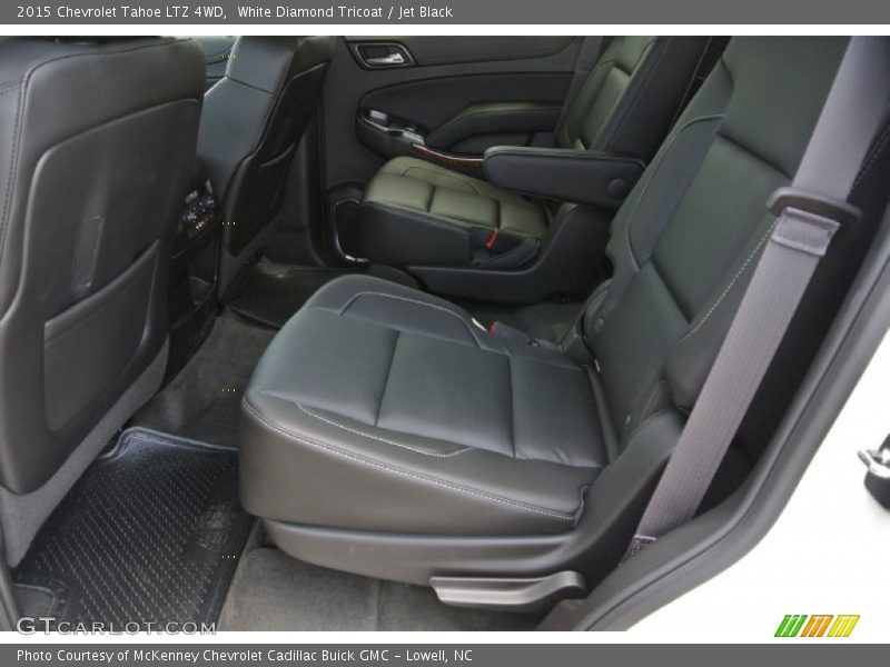 White Diamond Tricoat / Jet Black 2015 Chevrolet Tahoe LTZ 4WD